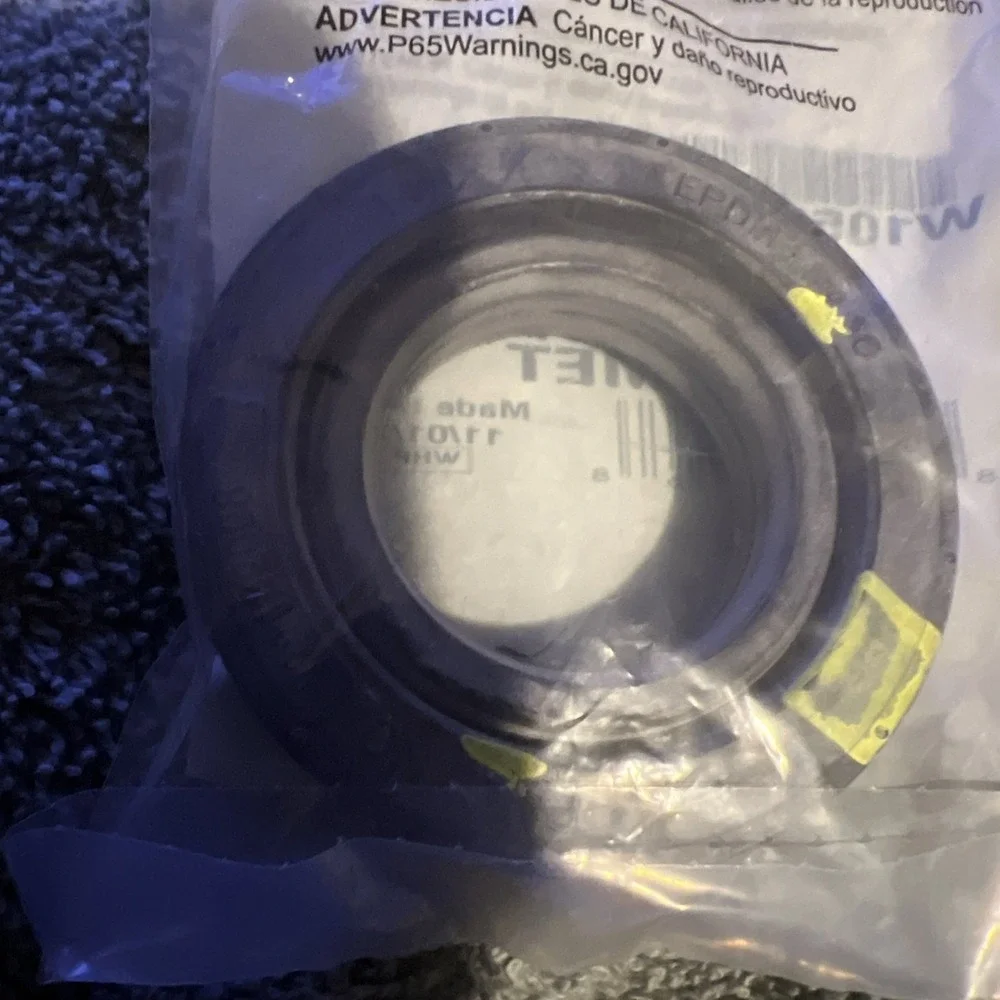 Genuine OEM Whirlpool WPW10538166 W10538166 Dishwasher Circulation Pump Grormmet